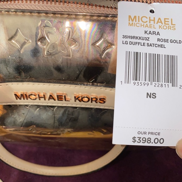 MICHAEL Michael Kors Bags New Michael Kors Kara Large Duffle Satchel Poshmark